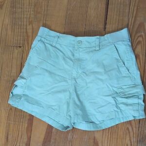 Lee Women's Aqua Cargo Shorts